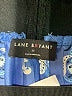 Lane Bryant Paisley Blue Casual Skirt Size 26 - photo 4