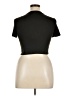 Unbranded Hearts Black Short Sleeve Turtleneck Size XL - photo 2
