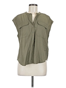 Banana Republic Factory Store Sleeveless Button-Down Shirt (view 1)