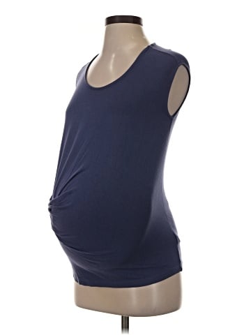 Luxe Essentials for a Pea in the Pod Sleeveless T-Shirt (view 1)