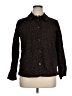 D&Co. Animal Print Brown Blazer Size XL - photo 1