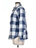 SO Checkered-gingham Blue Long Sleeve Button-Down Shirt Size L - photo 5