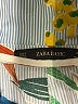 Zara Basic Tropical Multi Color Gray Casual Pants Size S - photo 7