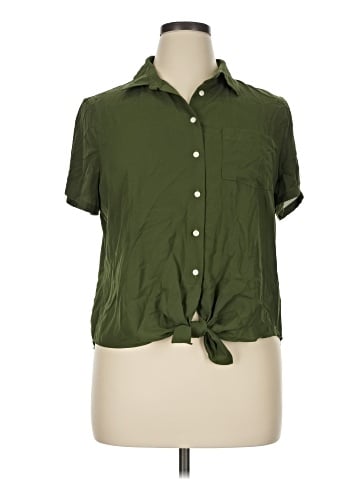 J.Crew Mercantile Short Sleeve Blouse (view 1)