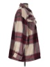 HFX Plaid Burgundy Coat Size L - photo 4