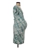 Seraphine Argyle Teal Cocktail Dress Size 4 - photo 4
