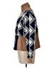 Nic + Zoe Chevron-herringbone Blue Pullover Sweater Size L - photo 5