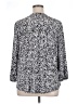Vince Camuto Black Silver 3/4 Sleeve Blouse Size XXL - photo 2