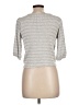Gyft Gray 3/4 Sleeve Top Size L - photo 2