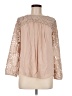 Joie 100% Rayon Tan Long Sleeve Blouse Size M - photo 1