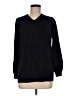 Doncaster Collection 100% Cotton Black Pullover Sweater Size M - photo 1