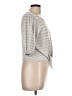 Gyft Gray 3/4 Sleeve Top Size L - photo 4