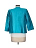 Talbots Teal Silk Blazer Size 6 - photo 2