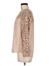 Joie 100% Rayon Tan Long Sleeve Blouse Size M - photo 5