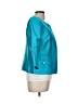 Talbots Teal Silk Blazer Size 6 - photo 4