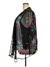 All Hours 100% Polyester Black Kimono Size 3X - photo 5