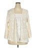 By Design 100% Acrylic Ivory Cardigan Size 3X - photo 1