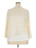 By Design 100% Acrylic Ivory Cardigan Size 3X - photo 2