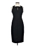 Calvin Klein Solid Black Cocktail Dress Size 2 - photo 1