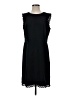 Brooks Brothers 100% Polyester Solid Black Cocktail Dress Size 3 - photo 1