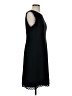 Brooks Brothers 100% Polyester Solid Black Cocktail Dress Size 3 - photo 4
