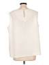 BonWorth 100% Polyester Ivory Sleeveless T-Shirt Size Lg Petite - photo 2