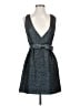 Parker Tweed Teal Cocktail Dress Size XS - photo 1
