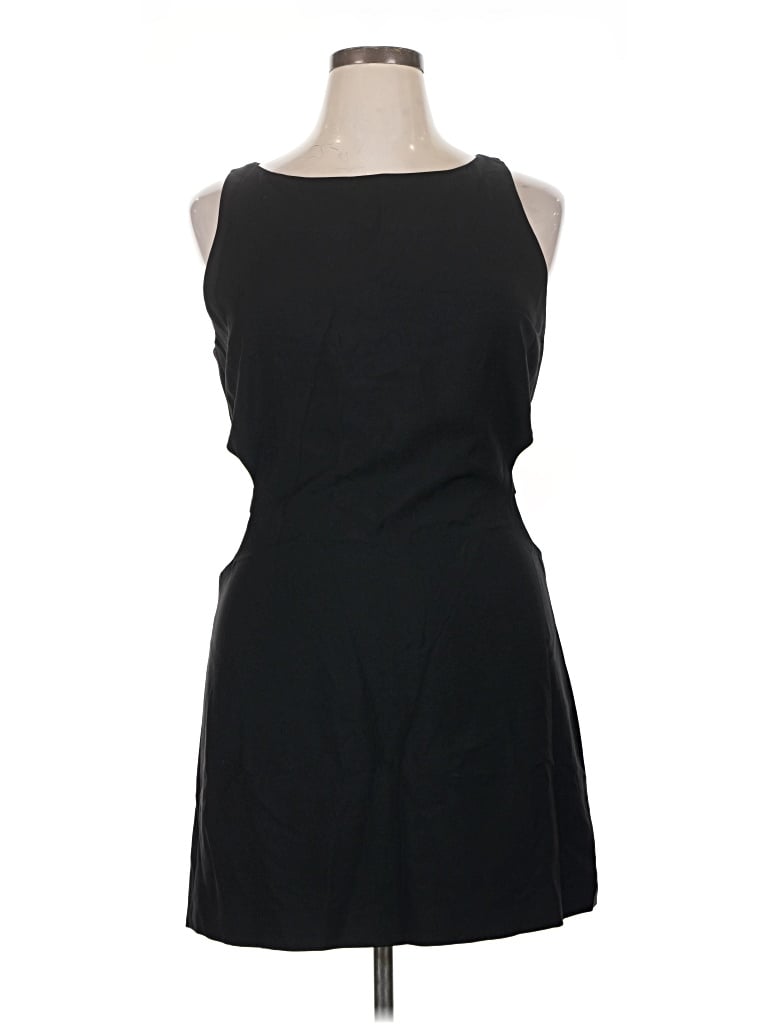 Pre-owned Haney Casual Dress In Black