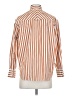 AYR Stripes Orange 3/4 Sleeve Button-Down Shirt Size XS - photo 2
