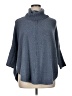 Ann Taylor LOFT Blue Poncho Size 16 - photo 1