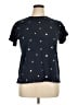 24/7 Maurices Stars Blue Short Sleeve T-Shirt Size 0X - photo 1