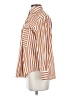 AYR Stripes Orange 3/4 Sleeve Button-Down Shirt Size XS - photo 5