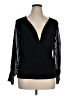 Venus Black Long Sleeve Blouse Size XL - photo 1