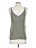 Stella Luce 100% Polyester Green Tank Top Size S - photo 2