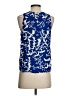 Maeve 100% Rayon Blue Sleeveless Blouse Size 4 - photo 2