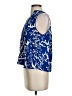 Maeve 100% Rayon Blue Sleeveless Blouse Size 4 - photo 5