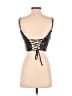 Crystal Sky Silver Sleeveless Top Size S - photo 2