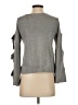 Milly Gray Pullover Sweater Size S - photo 2
