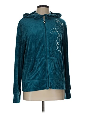 Laura Scott Zip Up Hoodie (view 1)