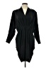 A.J. Bari 100% Silk Black Cocktail Dress Size 4 - photo 1