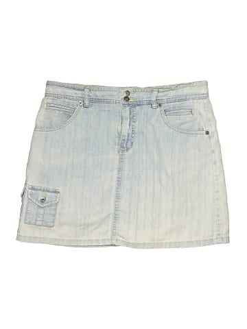 Gloria Vanderbilt Denim Skirt (view 1)