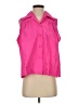Odeeh Pink Sleeveless Button-Down Shirt Size S (estimated) - photo 1