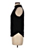 Ann Taylor LOFT Black Sleeveless T-Shirt Size M - photo 5