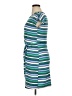 No Comment Stripes Blue Casual Dress Size XL - photo 5