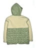Chloé 100% Polyester Color Block Green Coat Size 14 - photo 2