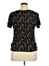 Self Esteem Black Short Sleeve Top Size XL - photo 2