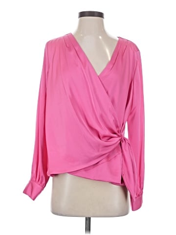 Donna Karan New York Long Sleeve Blouse (view 1)