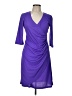 Argenti Purple Cocktail Dress Size 10 - photo 1