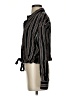 Zara Stripes Black Long Sleeve Blouse Size XS - photo 5