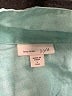 J.Jill Solid Teal Long Sleeve Button-Down Shirt Size L (tall) - photo 7